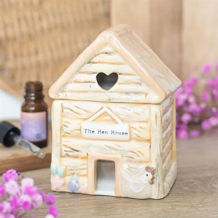 Hen House Tealight Wax Warmer - High Quality Wax Warmers for Wax Melts, Compatible with illuminatedbymia Gel Wax Melts, Decorative Wax Warmers for Wax Melts