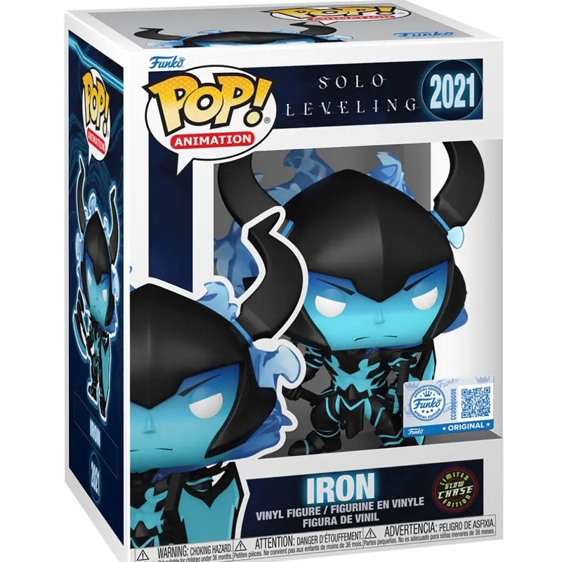Funko Pop Vinyl Figure - Solo Leveling Iron Chase Single Anime Action Figure, Themed TV/Movie Character Collectible Display Figurine, PPG $370, Collectible Figure Decor, Anime Showpiece
