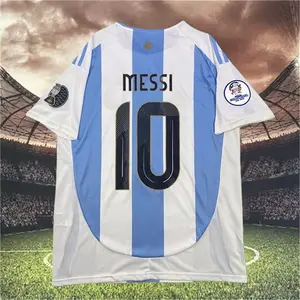 2024 America Cup Argentina home No.10 Messi short sleeve Soccer Jersey