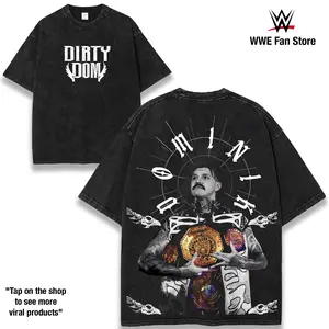 DIRTY DOM DOMINIK MYSTERIO WASHED TEE, Wrestling Tee, Wrestling Graphic Tee, Wrestler Shirt, Sports Shirt, Vintage Wresting Shirt, Wrestling Gift tshirts Menswear Top