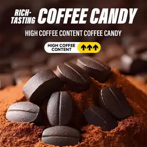 Coffee Candy, Assorted Coffee Candy, Dark Coffee, Hazelnut & Mixed Flavors, Perfect for Office Snacks, Road Trips, Gift for Coffee Fans, Gluten-Free, Individual Mini Packs, Coffee Break Treats