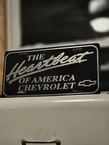 Heartbeat Of America license Plate