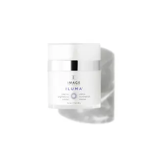 ILUMA Intense Brightening Crème - Plant-Powered Moisturizer for Discoloration Correction, Radiance Boost, Hydrate Skin and Lock in Moisture