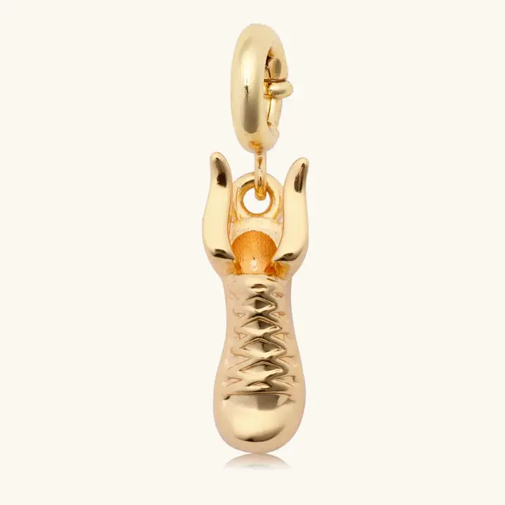 Keep Going Shoe Charm