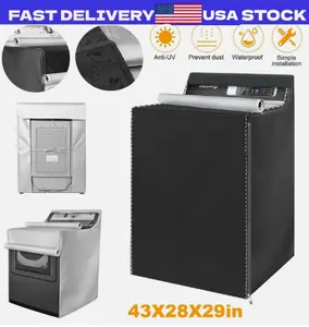 Washing Machine Top Dust Cover Laundry Washer/Dryer Dustproof Waterproof Protect