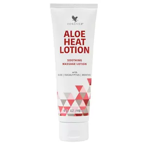 Forever Living - Aloe Heat Lotion with Menthol and Eucalyptus Fragrance, Comfort and Skin Nourishment, Vegan-Friendly Formula, 4 fl oz