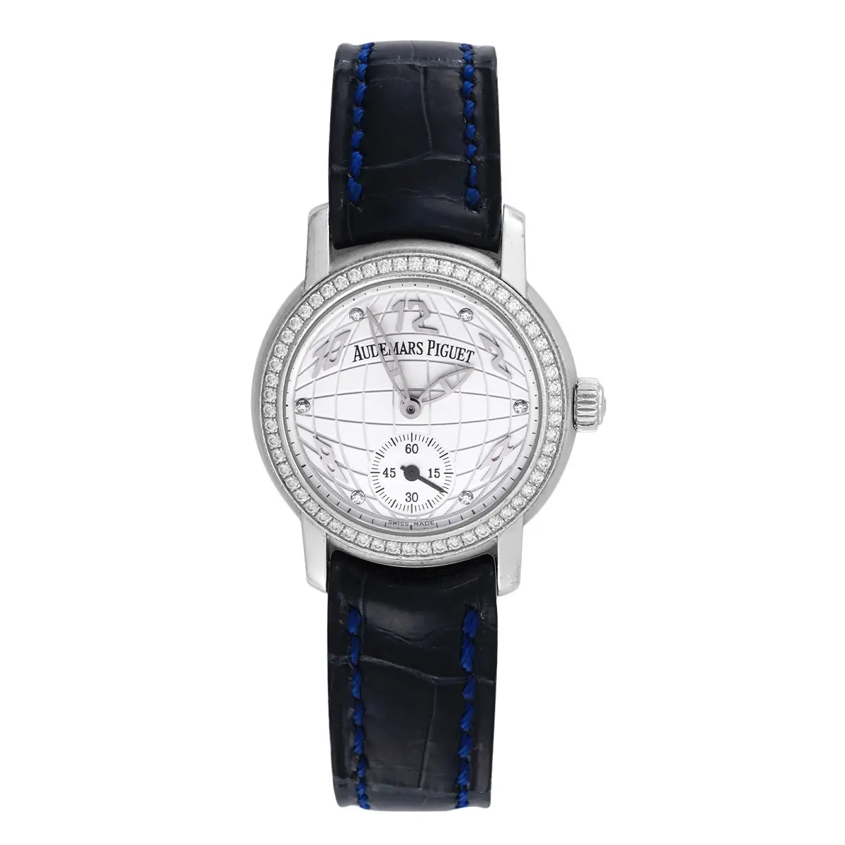 Audemars Piguet Millenary 28mm 18k White Gold - Factory Diamond Bezel & Manual Wind WHP029518