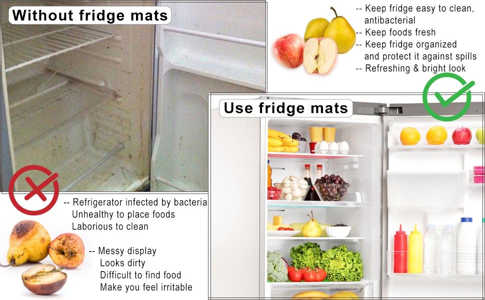 LMMAKE 12Pcs Cuttable Refrigerator Lining Mats Non Toxic Food Grade Material Easy Cleaning Nonslip Waterproof Drawer Cabinet Mats Insulated Moisture Proof Stain Resistant Coasters Fridge Accessories LMMAKE 12Pcs Cuttable Refrigerator Lining Mats Non Toxic Food Grade Material Easy Cleaning Nonslip Waterproof Drawer Cabinet Mats Insulated Moisture Proof Stain Resistant Coasters Fridge Accessories