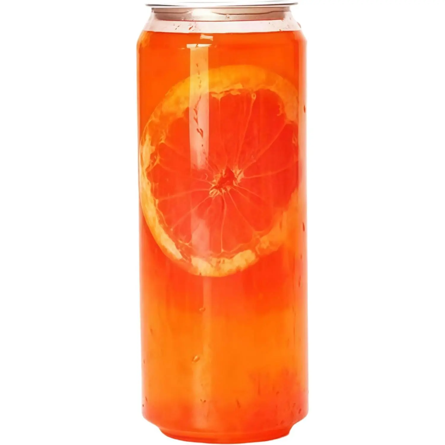 Airosia 100-Pack 16oz Disposable Plastic-Aluminum Beverage Jars - Leak-Proof, Re-Sealable, Portable Round Jars with Sealer Lids Compatible with Can Sealing Machine (Multi-Size Option), Disposable Plastic Jars, Leak Proof Jars