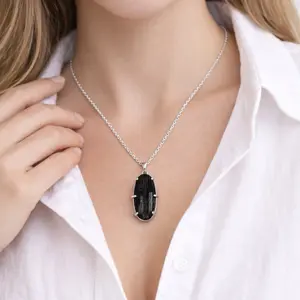 Black Tourmaline Necklace