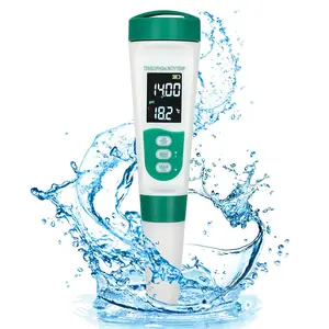 5-in-1 Digital pH Meter, Highly Accurate Water Quality Tester with Backlight Screen, pH/EC/TDS/Salinity/Temp Meter, 0.01 Resolution pH Tester, TDS Meter for Drinking Water, Pool, Aquarium outdoorfun