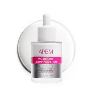 APBM Volufiline Facial Plumping Serum with Multi Peptides and Niacinamide, Lightweight Silky Formula to Firm and Smooth Smile Lines and Under Eye Area, Hydrates to Repair Skin Barrier, 1.01 fl oz