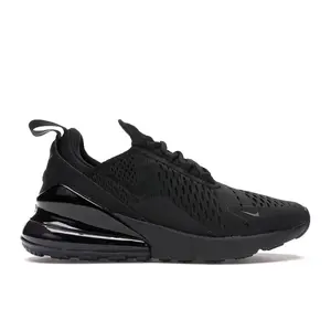 Nike Women's Air Max 270 Triple Black Running Shoes, from StockX