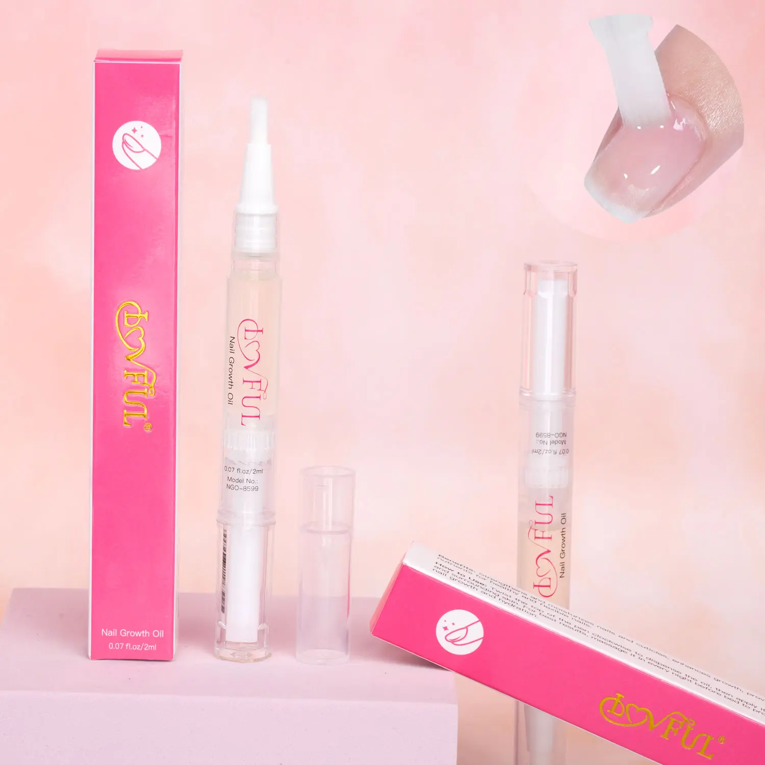 Lovful Nail Growth Oil | Moisturizing & Strengthening Formula with Vitamins & Oils for Healthy Growth & Care Moisturizer Manicure #DealsForYouDays