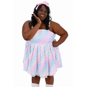 Candy Stripe Party Dress