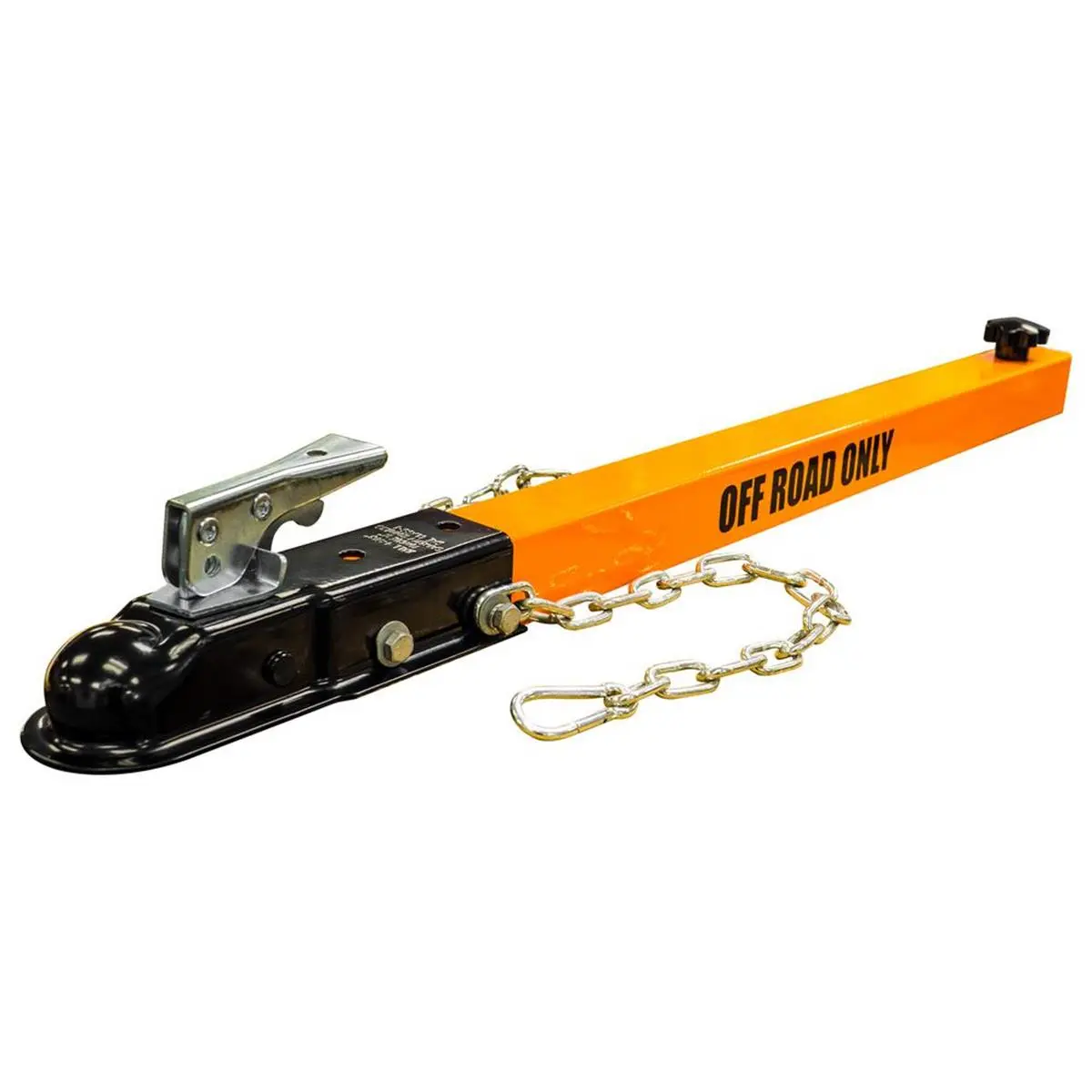 PowerKing Durable Steel Adjustable Tow Bar - Towing Hitch for Power King Model PK0803 Stump Grinders, 1-7/8 in. Ball Coupler, 10 lbs Capacity, Commercial Use, Mounts To Pk0803 Stump Grinders