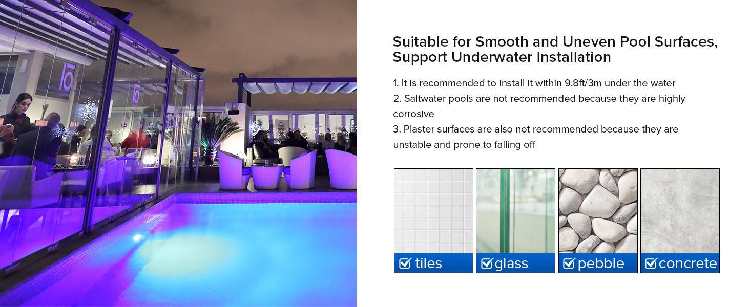 SANSI 8-Pack Submersible LED Pool Lights – RF Remote (200ft), Color-Changing Underwater Spotlights for Ponds, Showers & Inground Pools, Battery Charging, Waterproof with Glue, Magnets & Suction Cups– Perfect for Outdoorfun & Pool Decorations SANSI 8-Pack Submersible LED Pool Lights – RF Remote (200ft), Color-Changing Underwater Spotlights for Ponds, Showers & Inground Pools, Battery Charging, Waterproof with Glue, Magnets & Suction Cups– Perfect for Outdoorfun & Pool Decorations