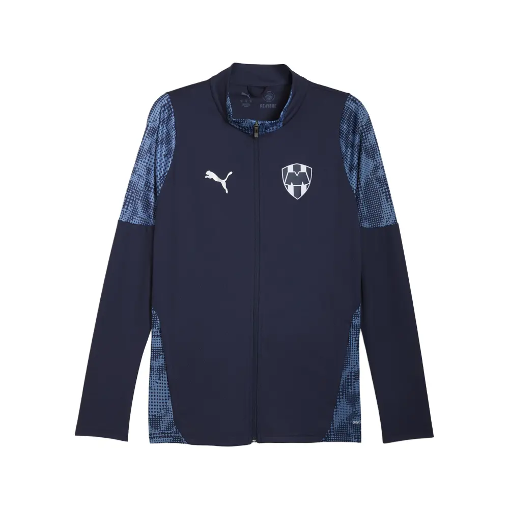 PUMA Mens C.F. Monterrey Quarter Zip Jacket Soccer Cleats  - Blue