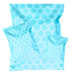 Retro Dot Poly Mailers | Self-Sealing, Waterproof & Tear-Resistant Envelopes | Bulk Packs of 25, 50, 100 | Sizes 6x9, 10x13 & 14.5x19 for Boutique Shipping