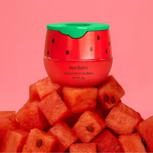 Watermelon Beeswax Lip Balm – Hydrating Lip Care with Smooth Juicy Finish
