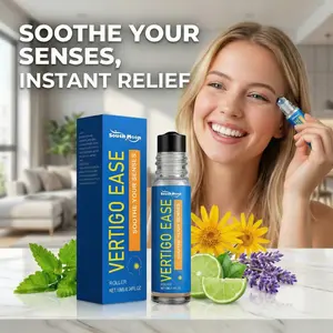 (Buy 1 Get 1 Free)Vertigo Ease Roll On,Vertigo Ease Huile Essentielle | Natural Ingredients For Vertigo Relief,Vertigo Ease Aromatherapy
