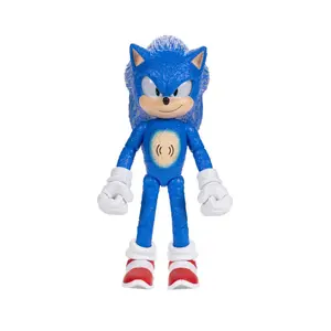 Sonic Hedgehog Ultimate Talking Sonic Figure 30+ Phrases Lights Sounds