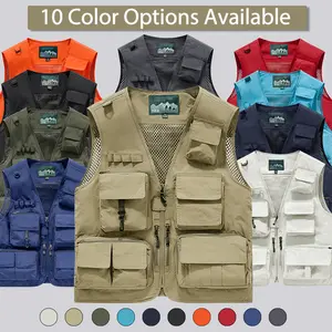 Men's Freestone Fishing VestTactical Fishing Vest |   Quick-Dry Mesh & Durable Pockets for All Your Outdoor Gear Menswear Tops Man Gilet