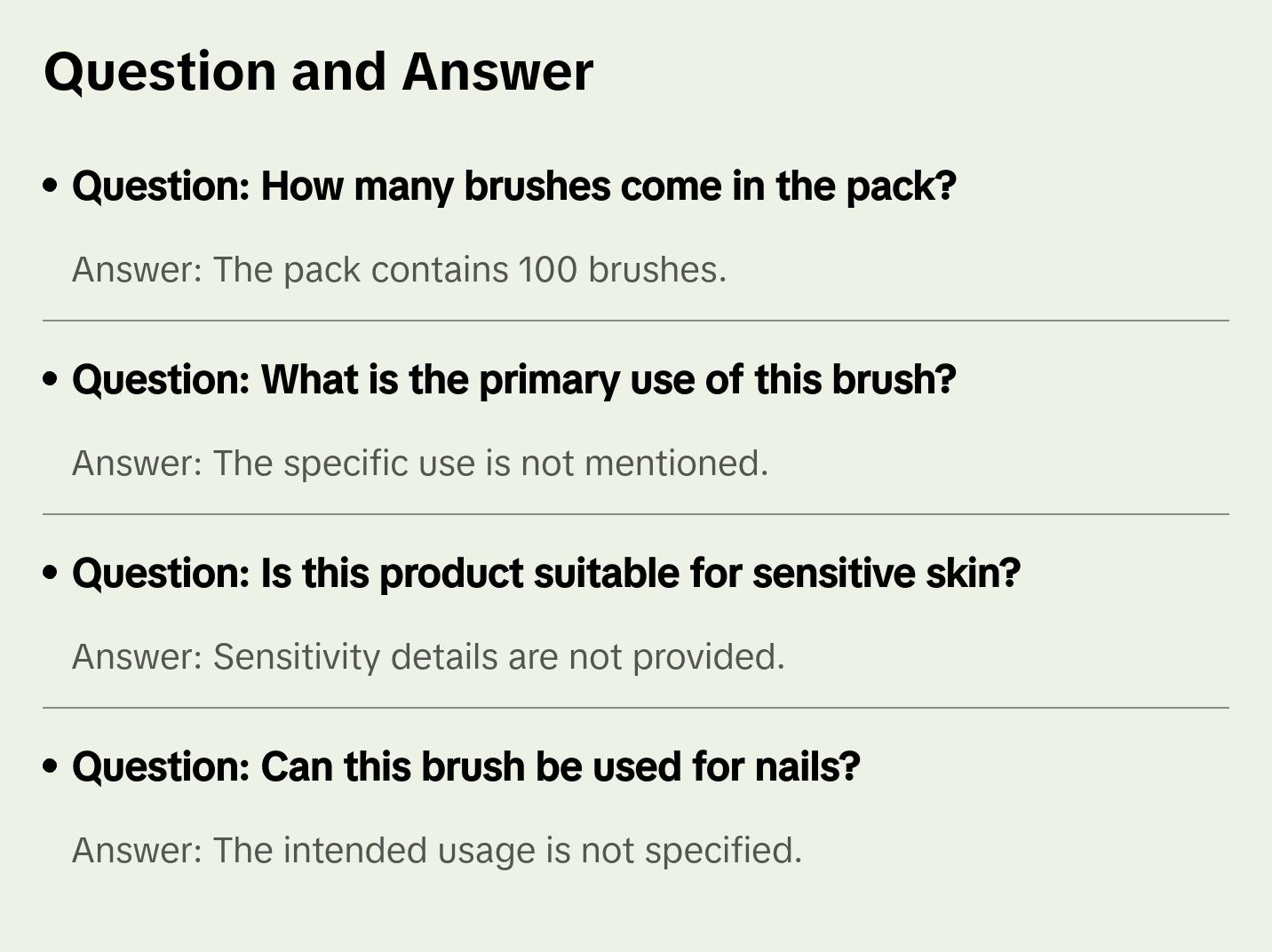 Micro Applicator Brush