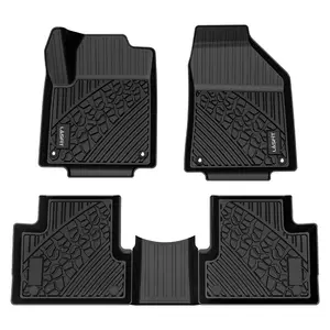 Lasfit fit for 2015 Jeep Cherokee Floor Mats, Fit Non-raised Dead Pedal ONLY
