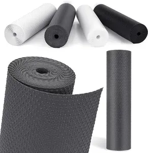 Drawer Liners, Waterproof Shelf Liner, Anti-Slip Non-Adhesive BPA Free Kitchen Cupboard Cabinet Liner Refridge Fridge Mats Sink Protector Strong Durable for Home (Grey/11.8in x 10Ft)