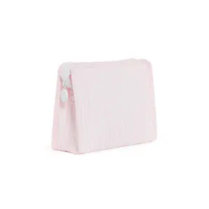 TRVL Roadie Medium Zip Pouch | Snap-Open Zipper Pouch with Interior Pocket – Waterproof Organizer Bag for Wipes, Snacks & Baby Essentials – Reusable Travel Pouch for Moms Daily Use