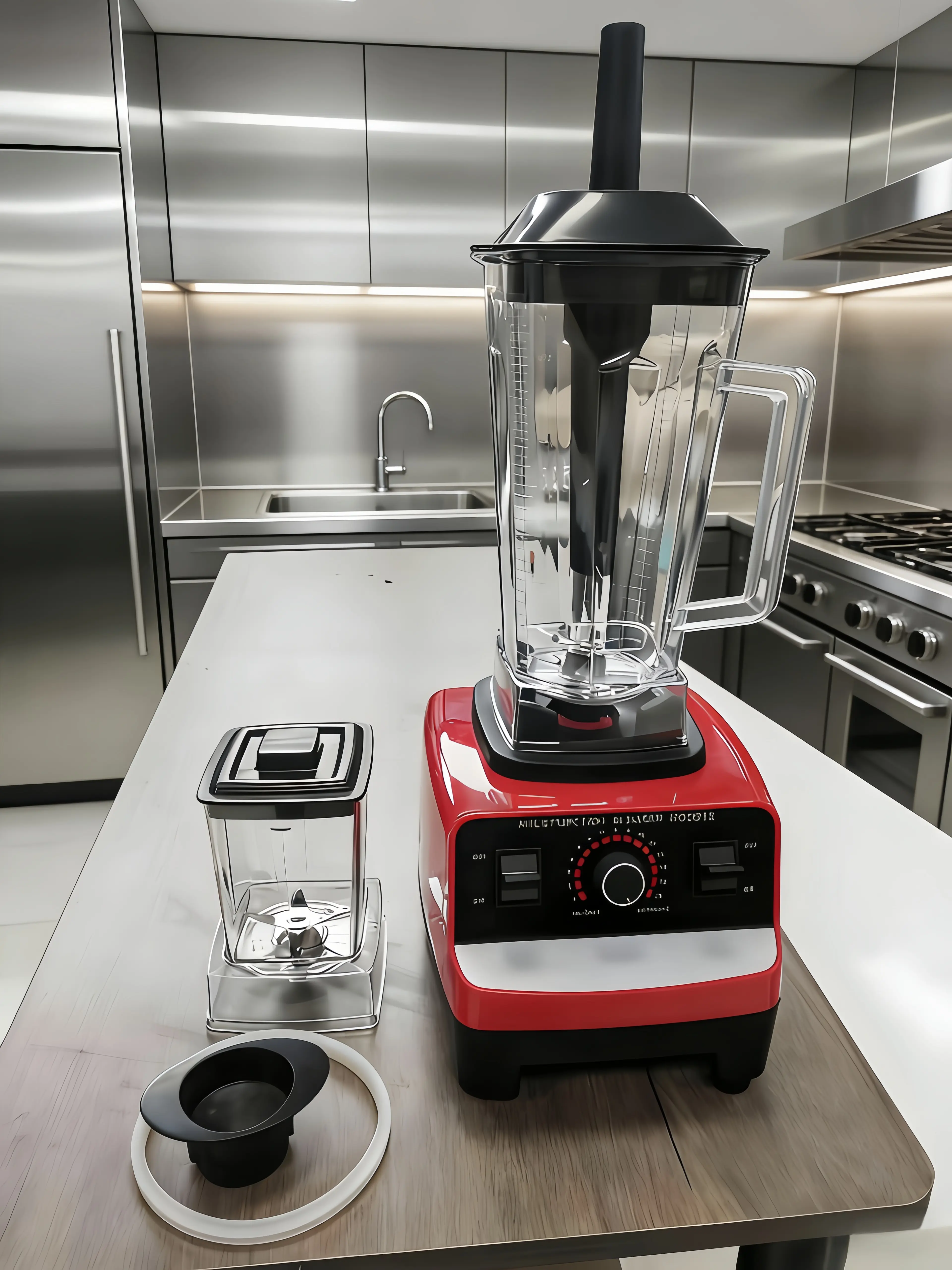2L Mixing Jar Taiwanese Blender 1500W Professional Kitchen Blender with 9 Speed Settings 60 Oz Capacity BPA-Free 2-in-1 Design 6 Bonus Gifts Egg Separator Sponge Jam Spreader blender juicer juicer machine juicers machines