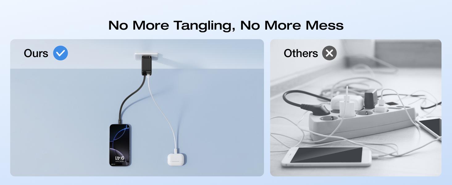 EF ECOFLOW 45W USB C Charger with Retractable Cable, 3-in-1 GaN Phone Charger with Type C Cable, 2-Port Fast Charger Compatible with iPhone 16 Pro Max, iPad Pro/Air, Galaxy S25, Steam Deck (White) EF ECOFLOW 45W USB C Charger with Retractable Cable, 3-in-1 GaN Phone Charger with Type C Cable, 2-Port Fast Charger Compatible with iPhone 16 Pro Max, iPad Pro/Air, Galaxy S25, Steam Deck (White)