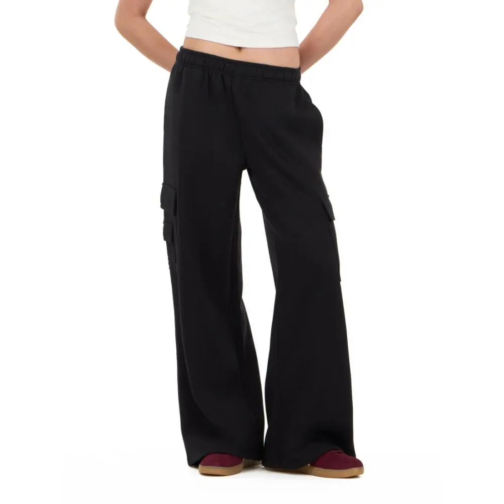 Forever 21 Jogger Pants for Women, Oversized Wide Leg Style with Cargo Pockets in a Sporty Chic Design, Bottoms, Street Style Joggers, Soft Joggers