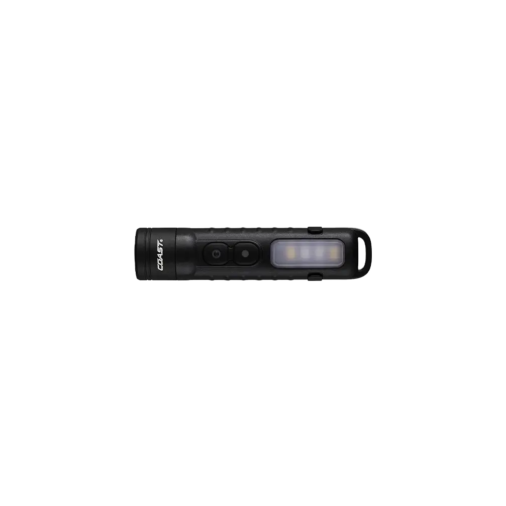 Coast KL35R 600 Lumen Rechargeable LED Pocket Flashlight with RED Light