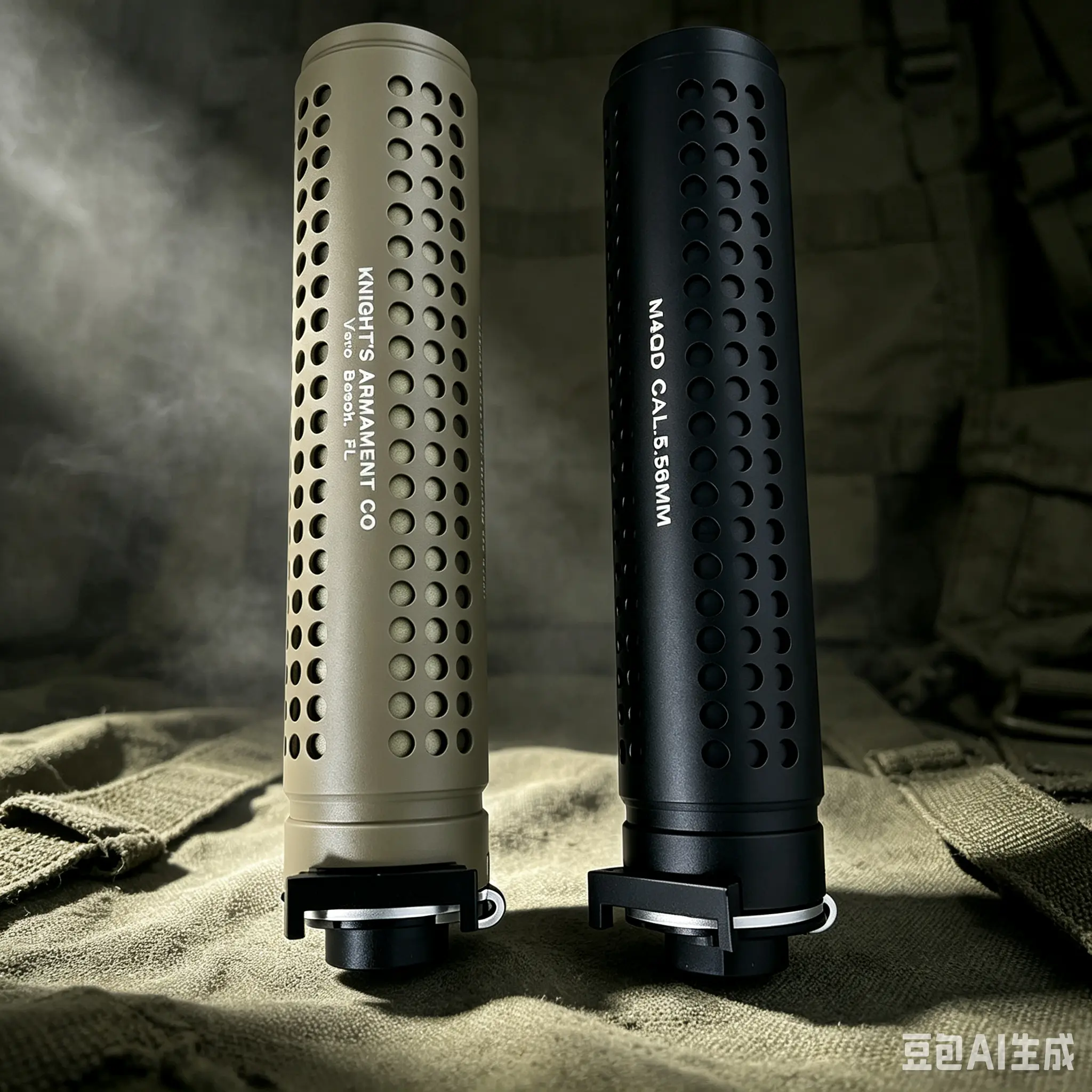 M4QD  Suppressor, Equipped with Quick-Detach Mount for Mechanical Hardware Applications