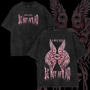 Be Not Afraid Luke 2:10 Angel Tee Fashion Cotton, Full Colors, Full Sizes, For Men, For Women