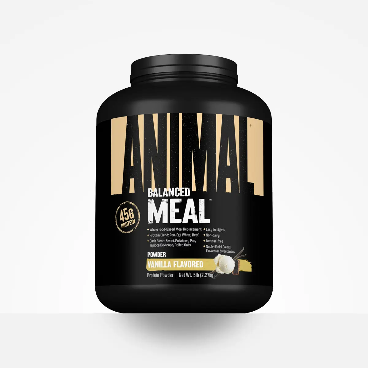 Animal Meal Whole Food Protein Meal Replacement Powder for Athletes, Recovery, Strength, Lean Gains Supplement For Fitness Workout Supplement
