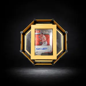 FightFramez CAGEZ   - Modular MMA Card Display Frame with Universal Fit for Top Loaders & One Touch Holders, Easy Mounting & Customizable Wall Layouts