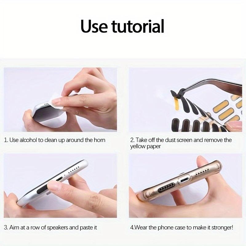 Universal Smartphone Speaker Mesh Covers
