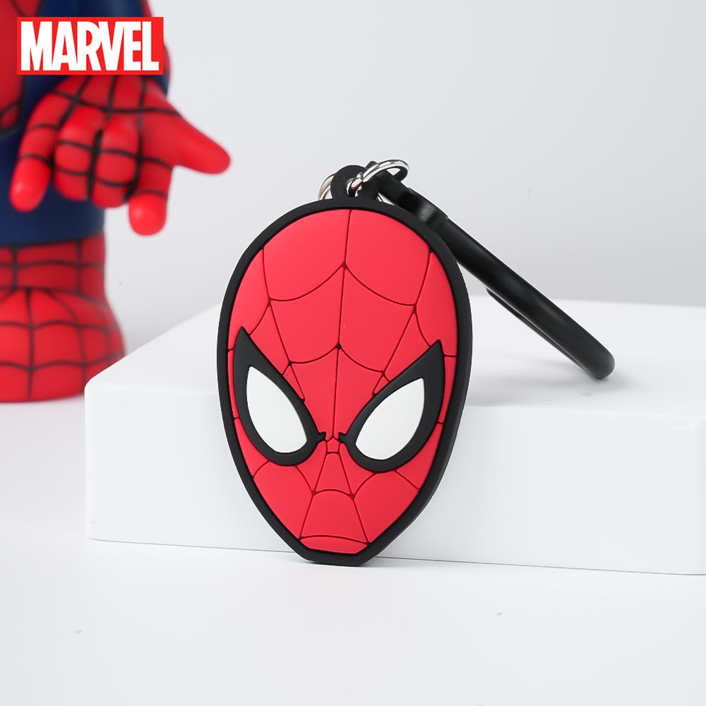 Marvel Spiderman Keychain 1Pc Official Licensed PVC Material Durable Everyday Use Wonderful Gift Fans Authentic Quality Backpack Decor
