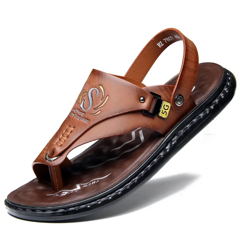 Identical flip-flops, shoes, boat shoes, sandals, and walking shoes for men and women, all featuring non-slip and durable properties.