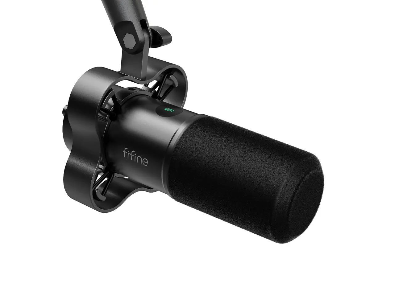 FIFINE K688 Neo USB/XLR Podcast Microphone - Dynamic Pro Mic, Mute & Monitor for Streaming, Gaming, Vocal & Music Recording Audio, for PC USB-C Smartphone Mixer, boom arm