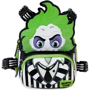 Loungefly Pets Warner Brothers Beetlejuice Cosplay Mini Backpack Dog Harness