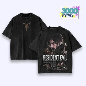 [Collection] Resident Evil Design Graphic Gift T-Shirt Collection, Sci-Fi Survival Gamer Tee, Retro Cinematic Art Merch, Mystery Adventure Fan Gift, Oversized Unisex Streetwear Premium Cotton Apparel