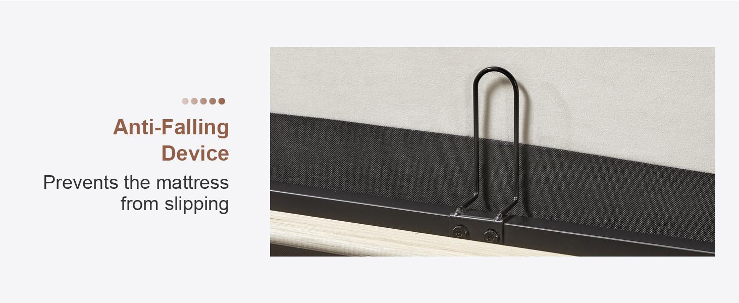 AMERLIFE Lift Up Storage Bed Frame Linen Upholstered Platform Bed/Hydraulic Storage/Modern Wingback Headboard/No Box Spring Needed,Best Gift Ideas/Christmas Gifts