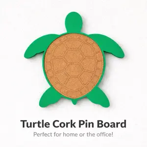Turtle Cork Pin Board