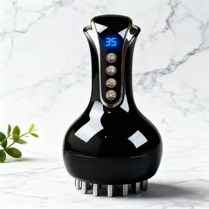 【Spring Deals】35-Speed 3-in-1 Electric Lymphatic Brush & Meridian Care Tool | Full-Body Muscle Relief & Tension Release, Boosts Blood Circulation | For Abdomen, Legs, Back, Shoulders | USB Rechargeable, Portable TPE Home Self-Care Device,mothersdaygift