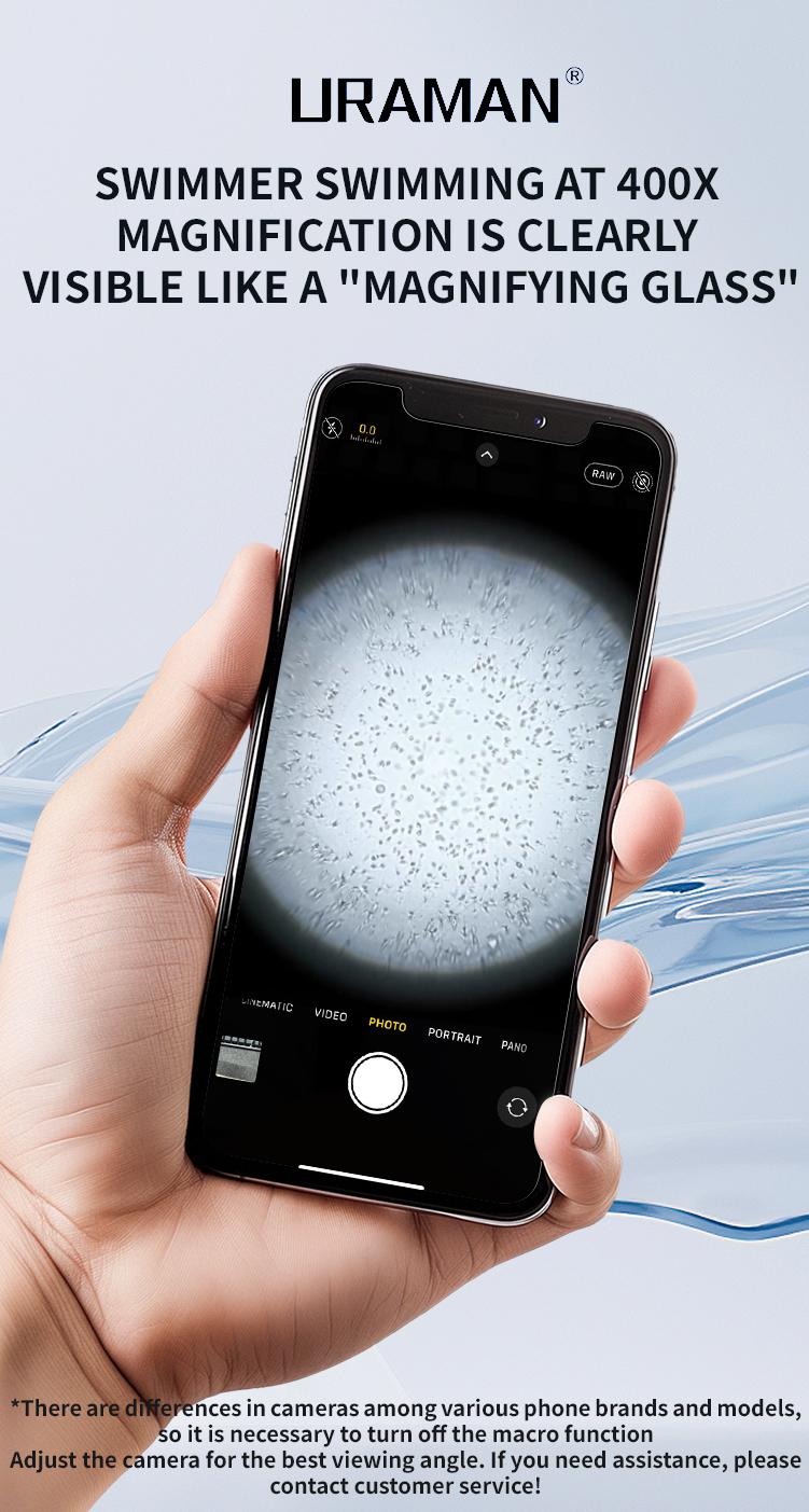 Magnifier Pro: Private, Simple, Reusable Base with Disposable Lens