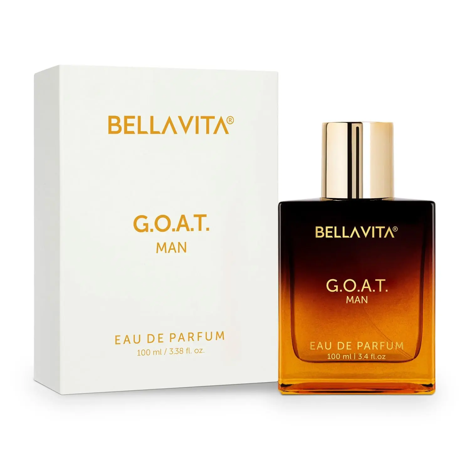 Luxury's G.O.A.T. Man | Eau De Parfum (EDP) | Bergamot, Amber & Vetiver | Woody & Musky | Long Lasting | Cruelty Free | Perfect Gift for Him